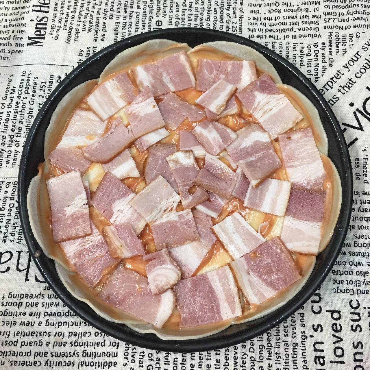 饺子皮披萨的做法,快来学一下啊!