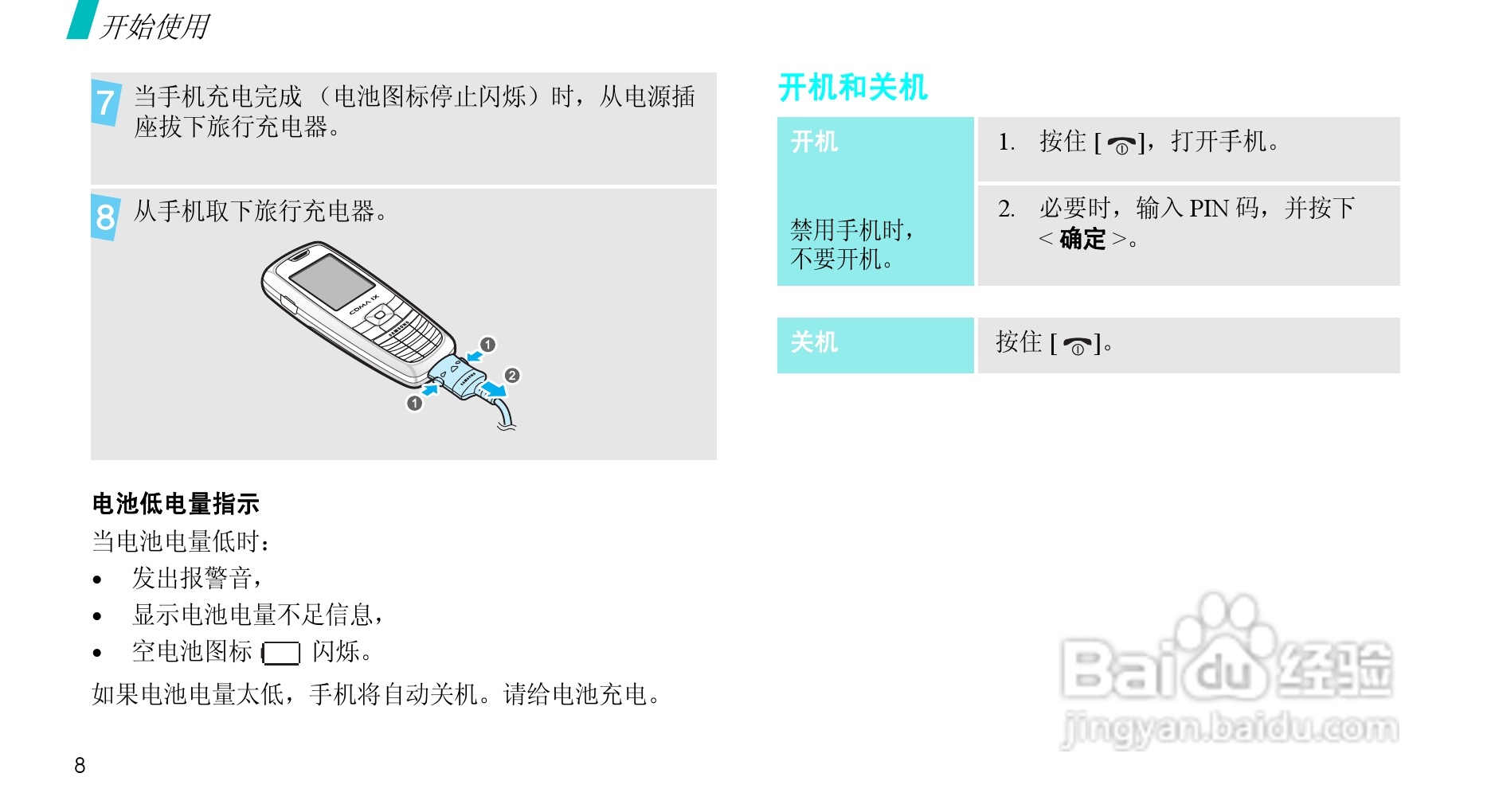 三星SCH-X969手机使用说明书:[2]