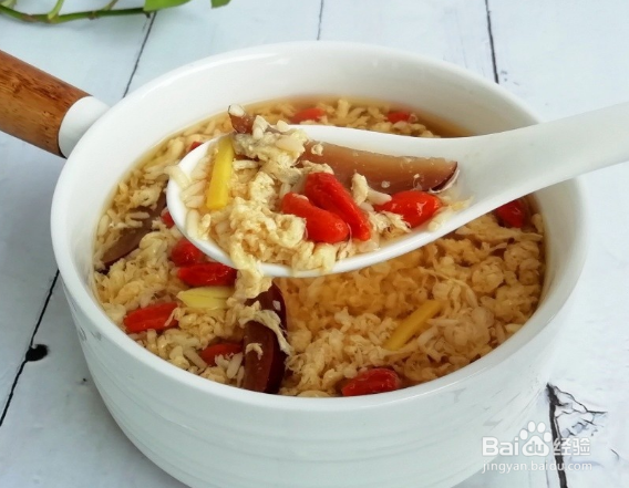 枸杞酒酿蛋汤的家常做法