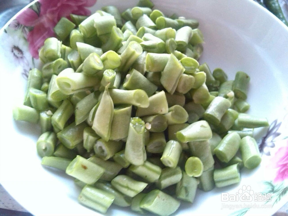 教你怎样做农家小炒四季豆