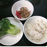 超快手肉丝咸汤饭