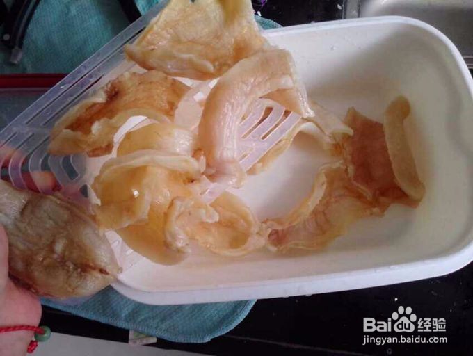 花胶泡发的方法