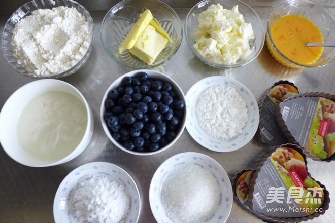 爆浆蓝莓奶酪派