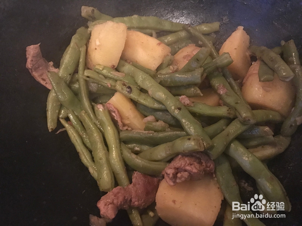 家庭版芸豆炖土豆的做法