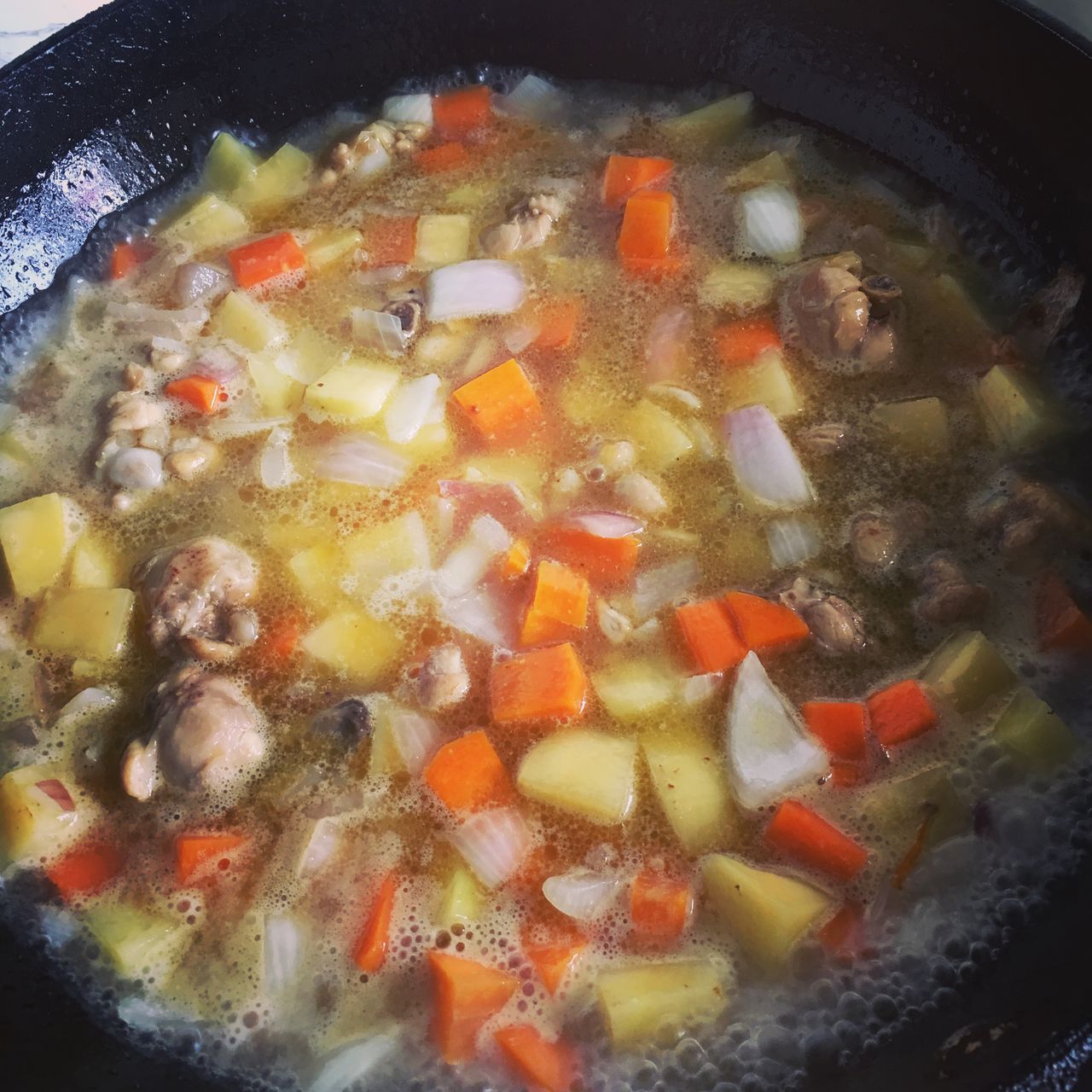 新手无压力的咖喱鸡肉饭的做法，我来教你做吧！