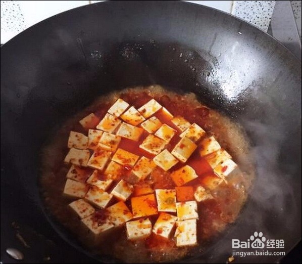 麻婆豆腐的家常做法