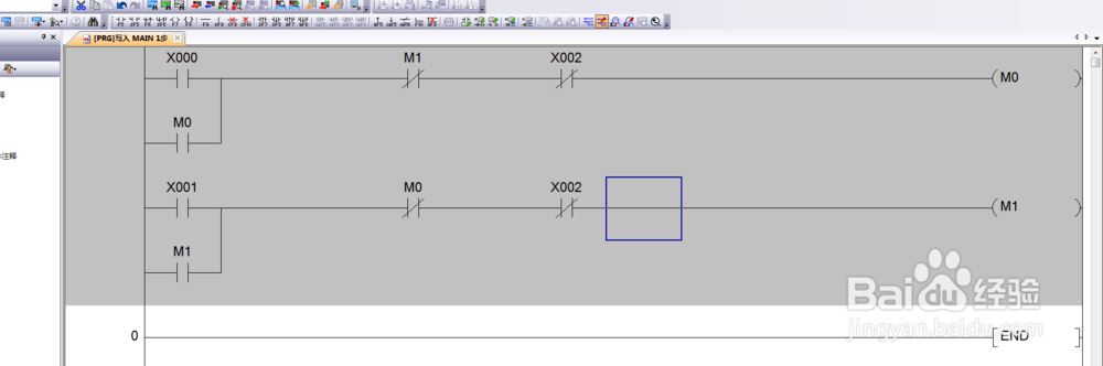 三菱plc编程办法保持性输出互锁编程办法
