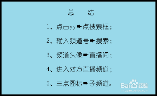 手机YY怎么查找频道号进入频道