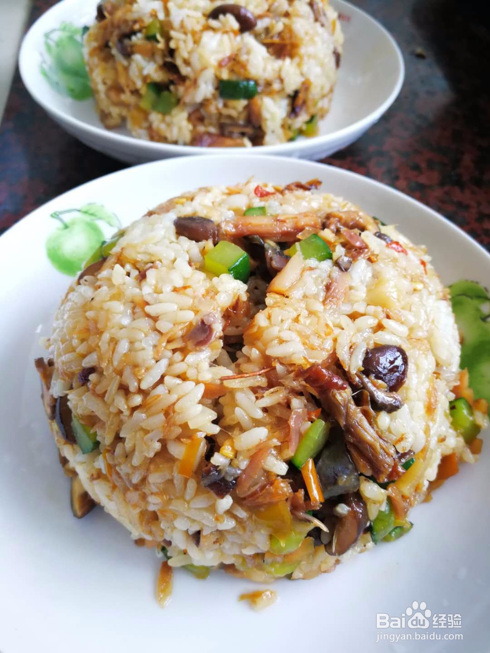 腊鱼香菇炒饭
