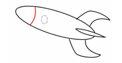 简笔画如何画火箭