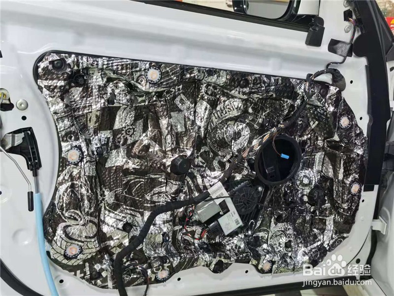 武汉歌德宝马5系音响改装案例