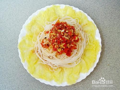 特别好吃的蒜蓉粉丝娃娃菜的做法