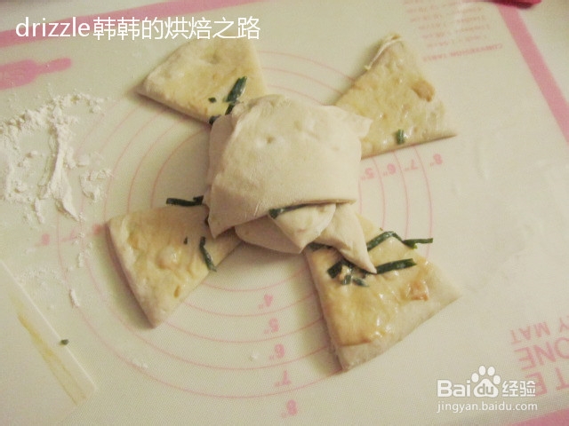 天然酵母葱花腐乳馒头