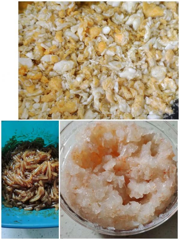 三鲜馅韮菜盒子