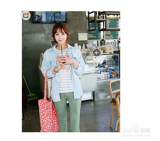 基本款牛仔衬衫 打造欧美帅气范