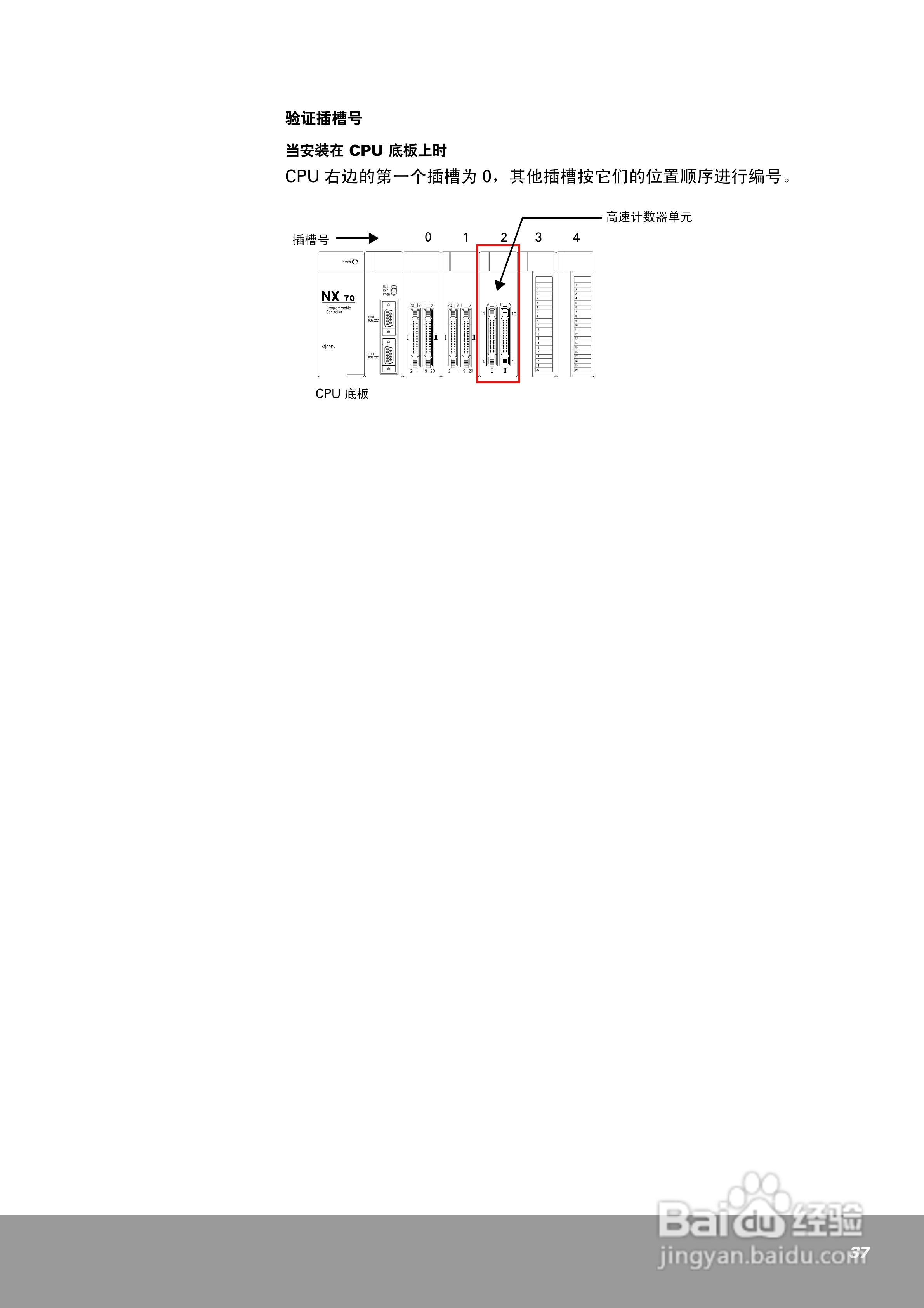 OEMax NX70高速计数器单元（4通道）用户手册:[4]