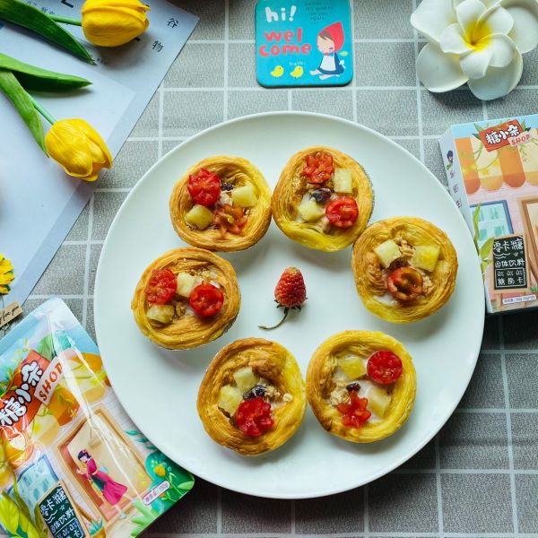 零卡糖酸奶水果燕麦味蛋挞