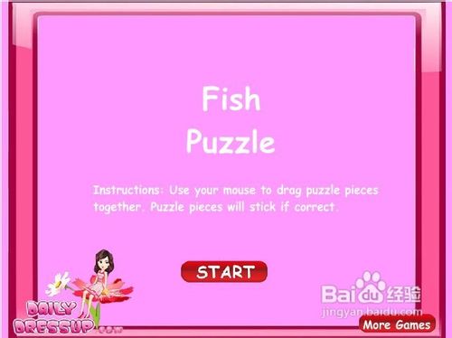 小鱼儿拼图小游戏怎么玩？