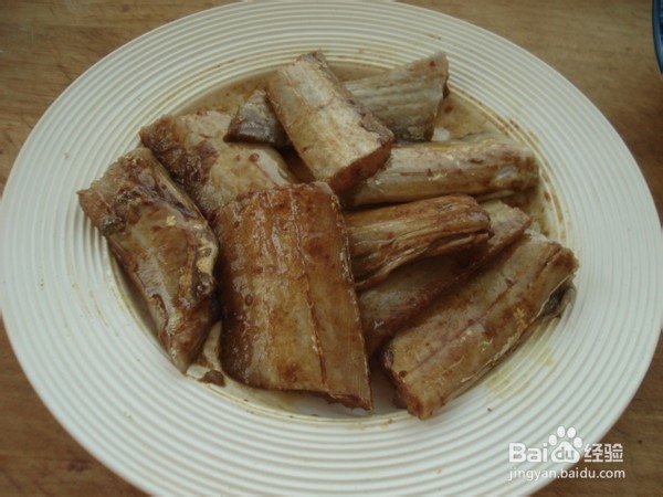 蜜汁烤带鱼的做法