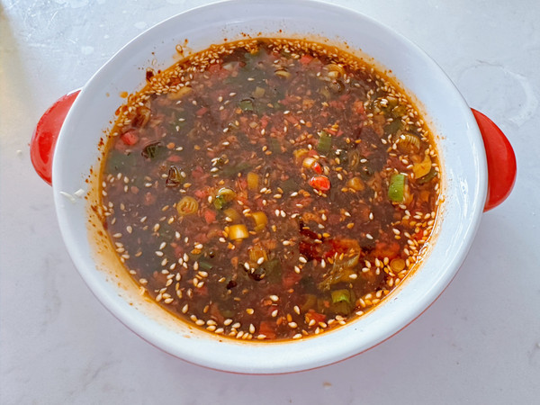 香辣开胃绿豆凉粉