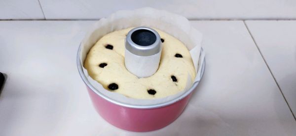 蓝莓玉米面发糕