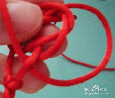 红绳手链的简单编法