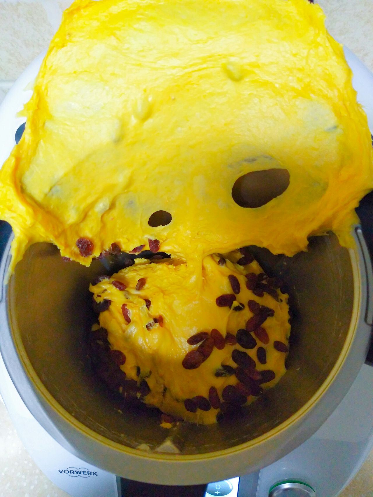 南瓜蔓越莓面包制作,给你意想不到的美味