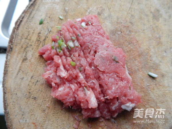 肉末蒸豆腐的做法