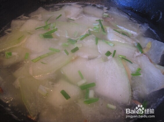 咸肉冬瓜汤的煮法