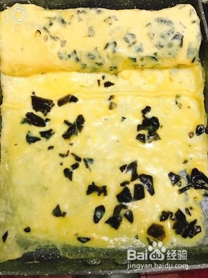 教你怎么做木耳玉子烧