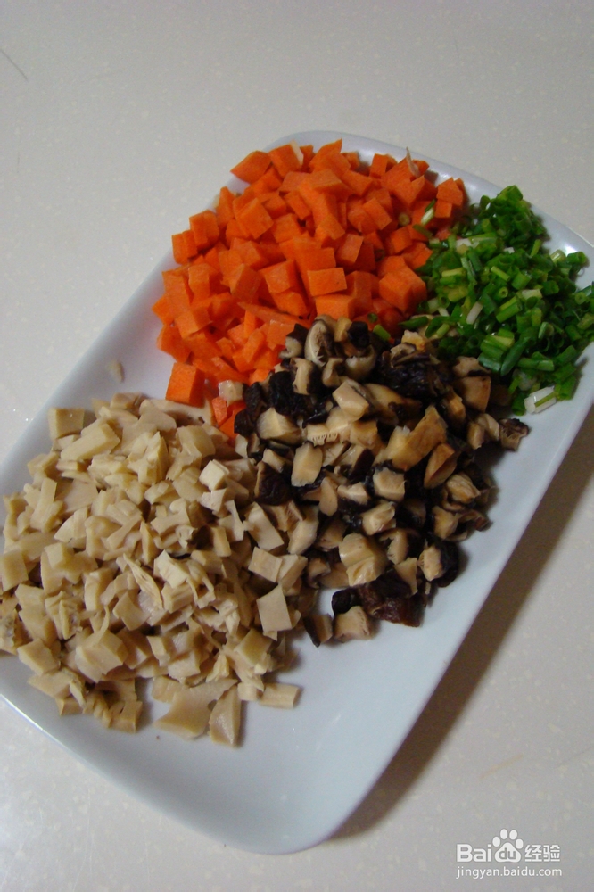 教你做《香菇糯米鸡肉卷》