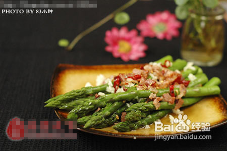 杂拌芦笋的做法