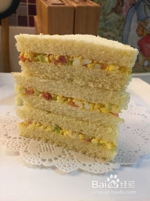 美味鸡蛋三明治怎么做