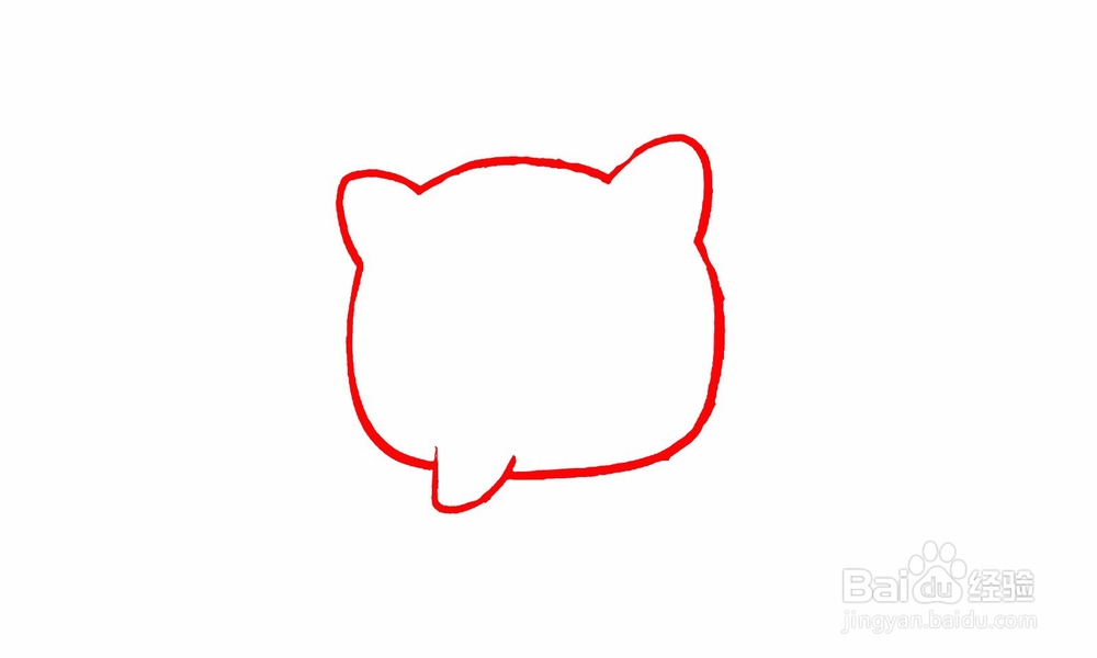 简笔画狐狸怎么画