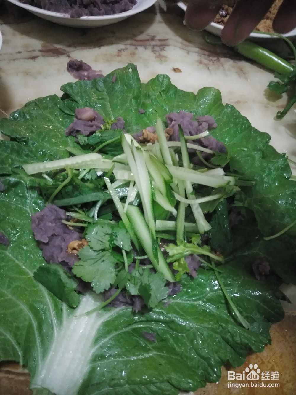 紫薯土豆泥大饭包