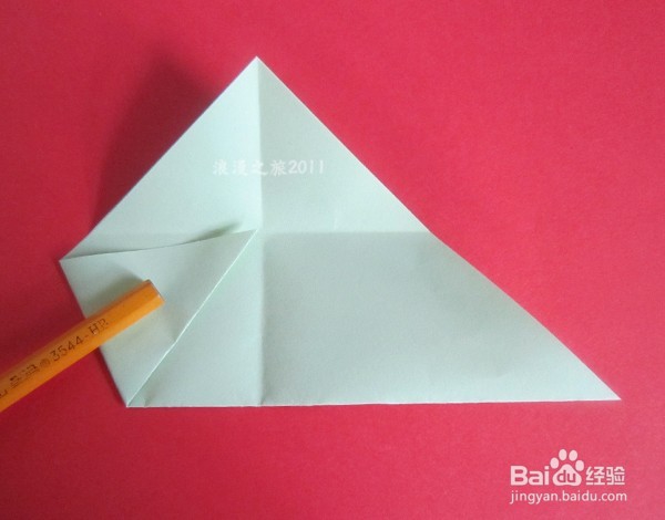 儿童趣味手工剪纸----五折窗花折剪方法四