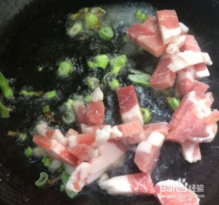 家常猪肉炖芸豆的做法