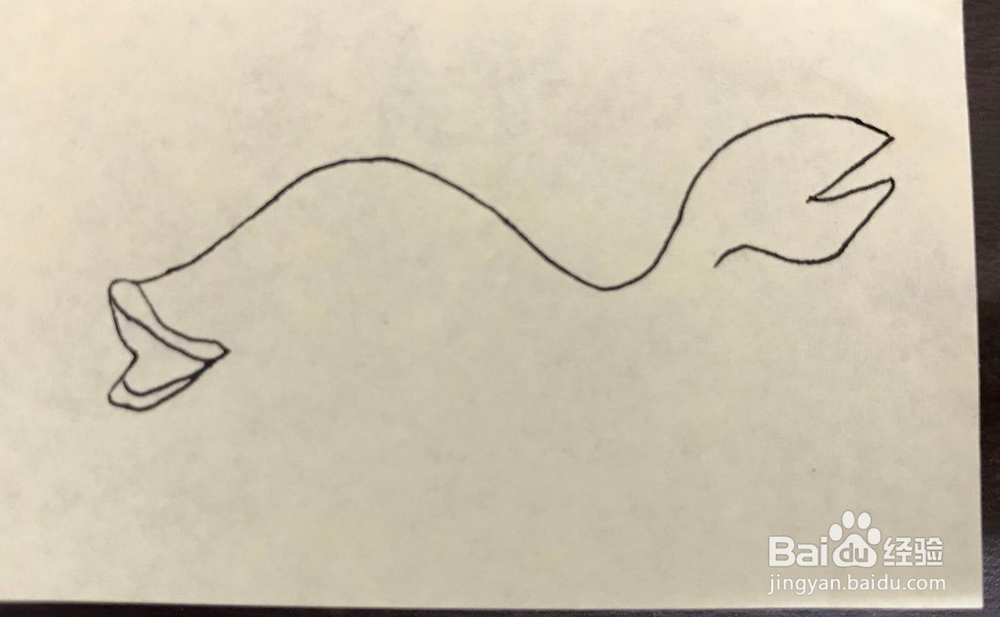 如何绘制一条卡通鱼？