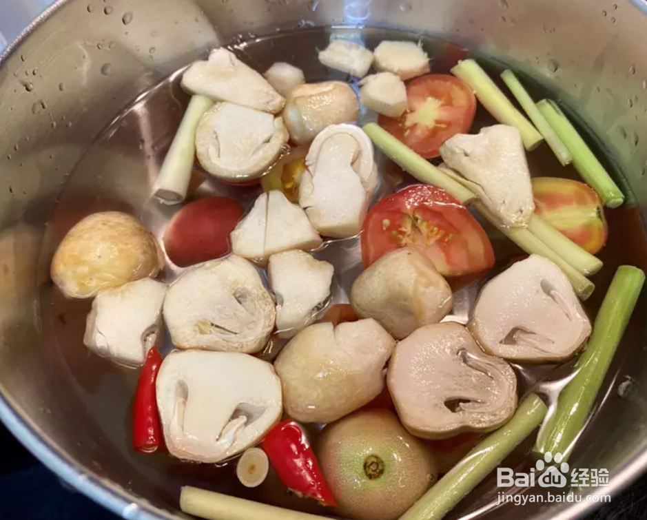 过年菜 泰式酸辣虾汤