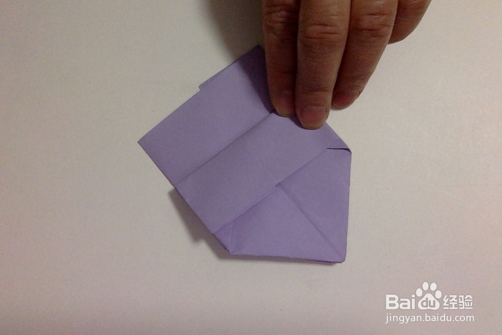 手工折纸 儿童简易折纸垃圾盒子 方盒 双耳盒