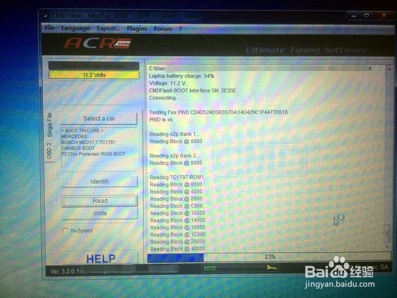 奔驰A45 AMG刷ECU升级ACRracing作业