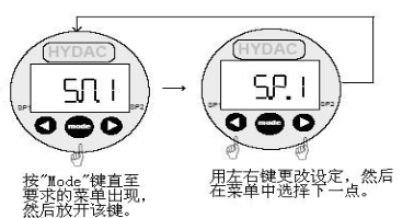 贺德克压力传感器参数设置简介