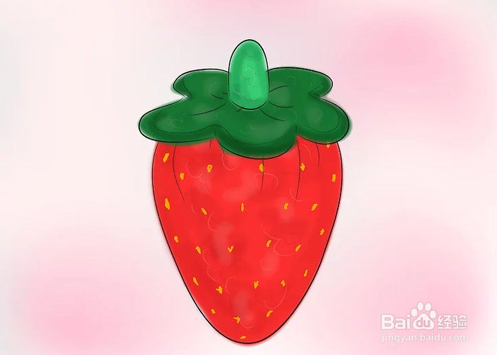 如何制作毛毡草莓