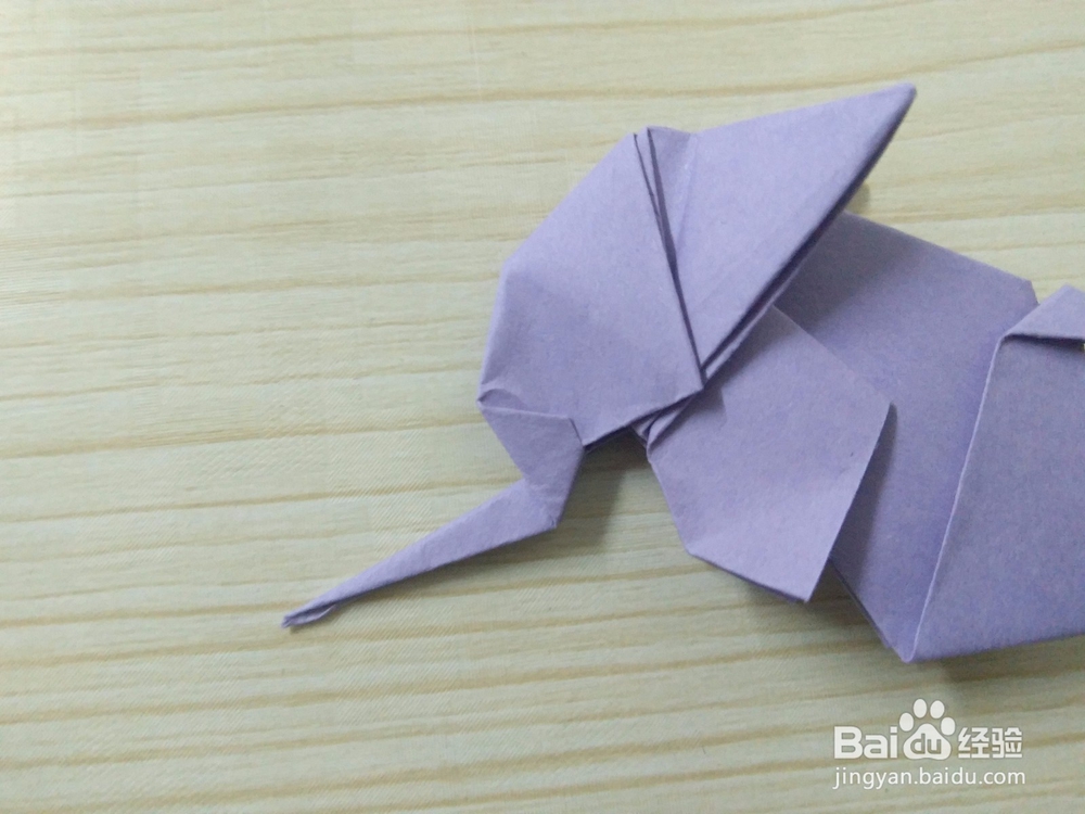 折纸大象_大象怎么折