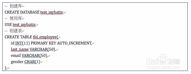 MyBatis HelloWorld 开发环境的准备