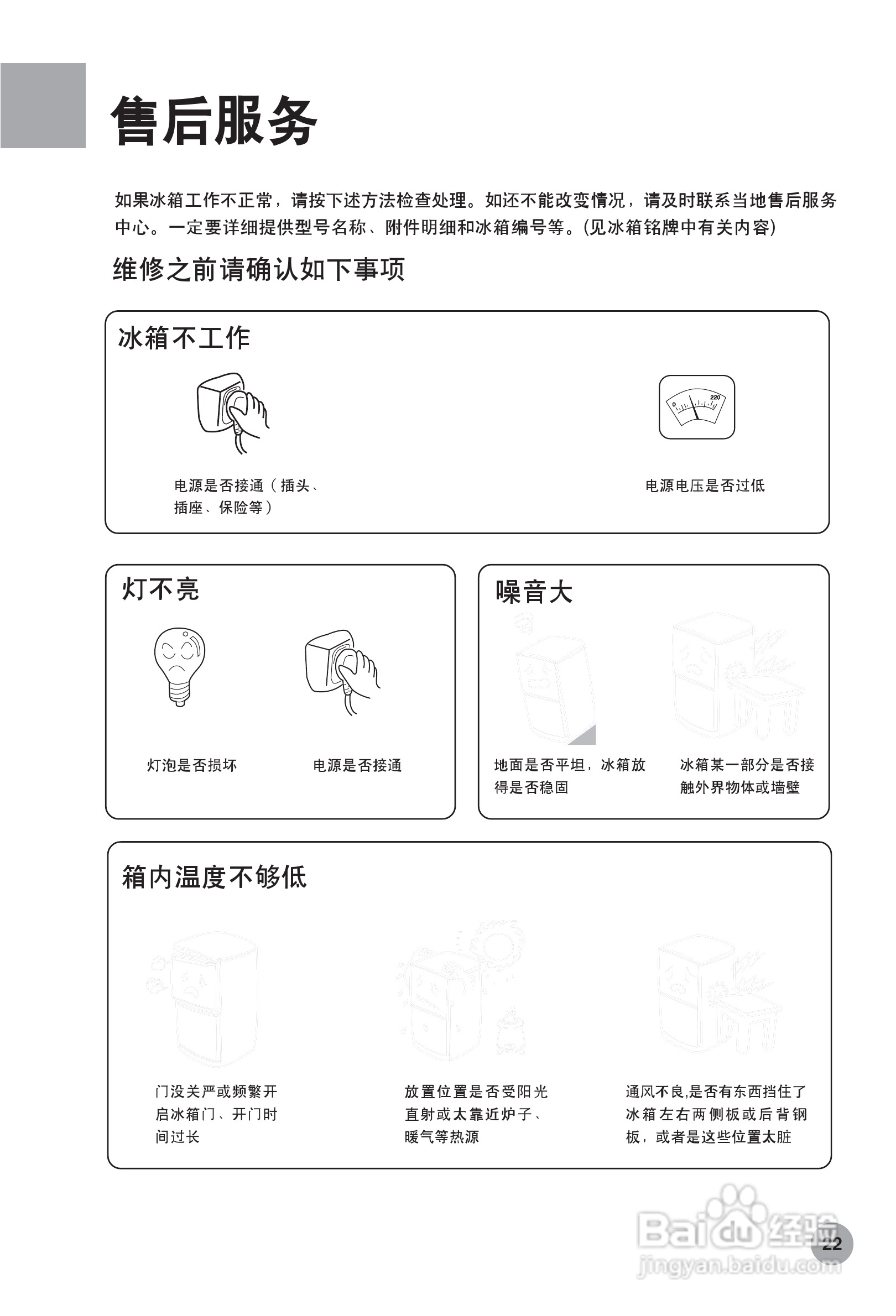 海尔节能冰箱BCD-208CJN/A型说明书:[1]