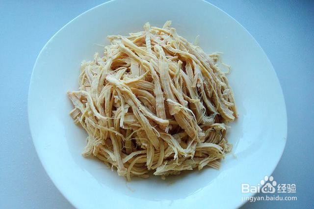 好吃的蒜蓉鸡丝