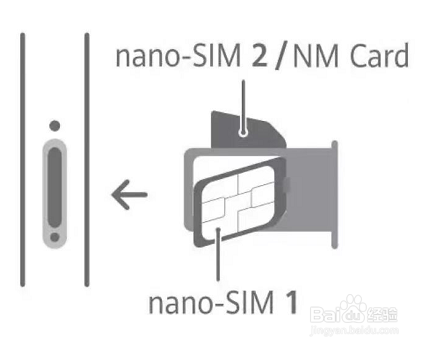 荣耀x30双卡怎么插卡