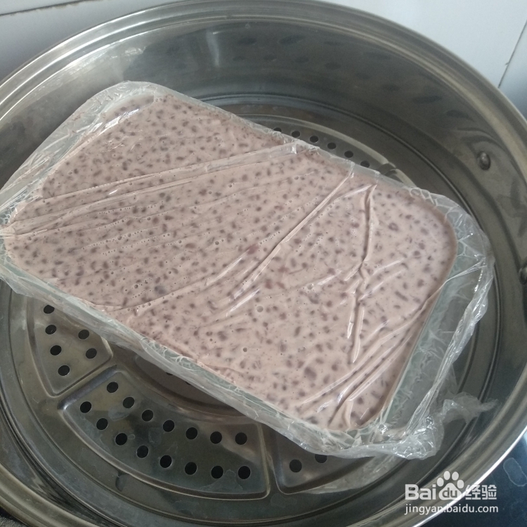 心心念念的红豆凉糕