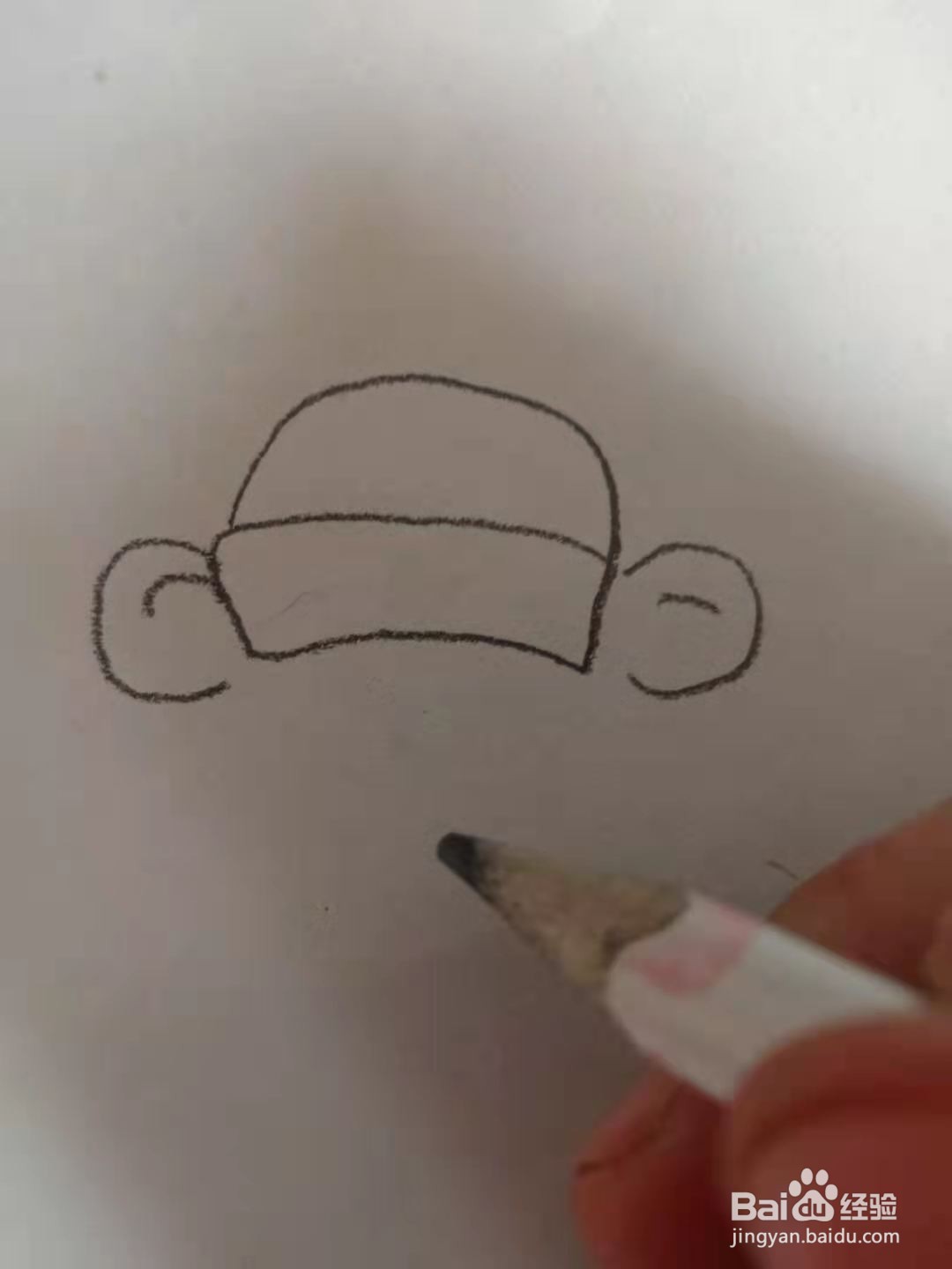 棒球小子的简笔画
